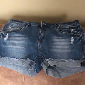 Jean shorts